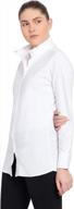 stylish and performance-ready women's long sleeve show shirt by tuffrider logo
