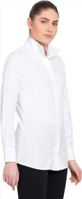 img 2 attached to Stylish And Performance-Ready Women'S Long Sleeve Show Shirt By TuffRider