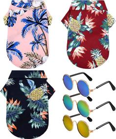 img 4 attached to Frienda Hawaiian Sweatshirts Sunglasses Fashion