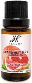 img 1 attached to Pure And Potent Velona Grapefruit Pink Essential Oil - Perfect For Aromatherapy Diffusers And Therapeutic Grade Applications (0.5 Oz)