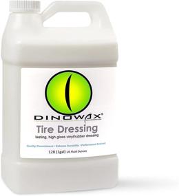 img 4 attached to Dinowax - Tire Dressing, Tire Shine, Vinyl, and Rubber Dressing - 128oz Mega Size