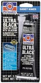 img 1 attached to 🧪 Permatex Ultra Black Gasket Maker - 3.35 oz Tube | Part Number 82180-AD | Stock Photo - Actual product appearance may vary