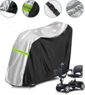 🛡️ waterproof mobility scooter cover 420d: all-weather protection for electric wheelchairs (55" l x 26" d x 36" h) логотип