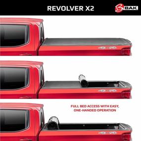 img 2 attached to Protect Your Truck Bed With BAK Revolver X2 Hard Rolling Tonneau Cover - Fits 2014-2020 Chevy/GMC Silverado/Sierra 2500/3500HD 8' 2" Bed