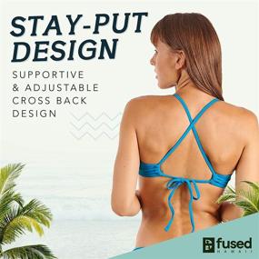 img 3 attached to 👙 Fused Hawaii Kohanaiki Bikini Top - Women's Clothing for Swimsuits and Cover Ups