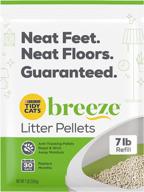 🐾 purina tidy cats litter pellets - breeze refill litter pellets (4) 7 lb. pouches: high-performance pet litter for unparalleled convenience logo