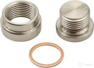 🔧 secosautoparts transmission sump drain plug (weld-in) 12mm kit steel bung + plug + washer: reliable and efficient solution for full draining logo