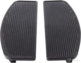 img 4 attached to 🔥 Enhance Your Harley Touring Experience with INNOGLOW Front Rubber Rider Insert Floorboard Footboards (2Pcs) - Upgrade your Foot Peg Boards for Electra Road King Glide