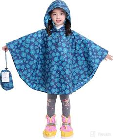 img 4 attached to Spmor Poncho Hooded Jacket Grass Apparel & Accessories Baby Boys ... Clothing