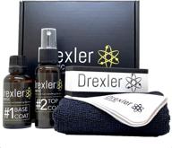 drexler ceramic car coating kit: ultimate 9h protection, super hydrophobic gloss &amp; care – 3 to 5 years of professional detailing &amp; hardness pro paint automotive logo