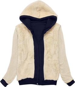 img 2 attached to SWISSWELL Hoodies Winter Fleece Sweatshirt Women's Clothing ~ Coats, Jackets & Vests