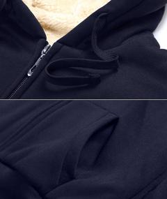 img 1 attached to SWISSWELL Hoodies Winter Fleece Sweatshirt Women's Clothing ~ Coats, Jackets & Vests