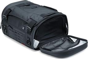 img 2 attached to 🏍️ Kuryakyn 5221 XKursion XS Steward Motorcycle Travel Luggage: Weather Resistant Roll Bag with Sissy Bar Straps, Black" could be rewritten as: "Kuryakyn XKursion XS Steward Weather Resistant Motorcycle Roll Bag with Sissy Bar Straps, Black - Ultimate Travel Luggage