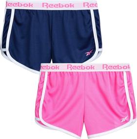 img 4 attached to Шорты Reebok Girls Active Shorts Athletic Girls' Clothing : Active