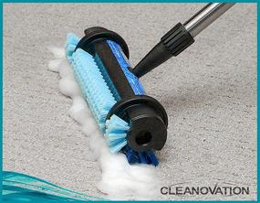 img 3 attached to 🧼 Cleanovation Rug Renovator: Powerful Carpet Scrubber and Cleaning Brush with 32 oz Foaming Carpet Shampoo to Eliminate Pet Stains, Dirt Spots, and Wine Spills