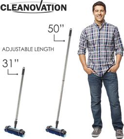 img 1 attached to 🧼 Cleanovation Rug Renovator: Powerful Carpet Scrubber and Cleaning Brush with 32 oz Foaming Carpet Shampoo to Eliminate Pet Stains, Dirt Spots, and Wine Spills