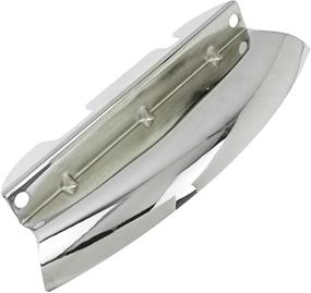 img 2 attached to 🛡️ HDBUBALUS Chrome Lower Triple Tree Wind Deflector for Harley Touring Electra Glide Road Glide Road King Street Glide - 2014-2019 Models