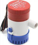 iztor marine submersible boat rule bilge water pump 750 gph 12v 3/4 inch hose outlet for boats logo
