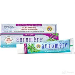 img 4 attached to 🌿 Auromere Herbal Toothpaste - Mint-Free variant - 4.16 oz