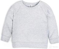 organic cotton long sleeve pullover top for infants, toddlers & kids by colored organics логотип