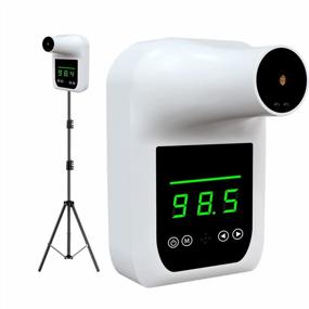 img 4 attached to Fast-Reading Infrared Thermometer With Wall Mount And Stand: AGZ Wall-Mounted Temperature Gauge