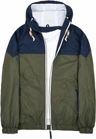 img 4 attached to Stay Comfy & Stylish With Our Men'S Lightweight 90S Retro Wind Breakers Jacket