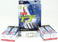 🔌 set of 4 brand new denso #4511 platinum t t spark plugs - pt16tt логотип