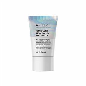 img 4 attached to ACURE Resurfacing Dewy All Day Moisturizer: Vegan Glow With True Unicorn Root, Glycolic Acid & Hemp Seed Oil Omega Fatty Acids For All Skin Types