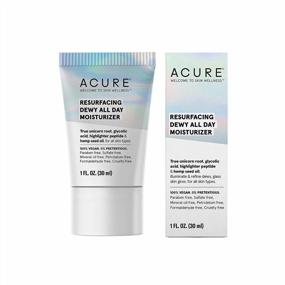 img 3 attached to ACURE Resurfacing Dewy All Day Moisturizer: Vegan Glow With True Unicorn Root, Glycolic Acid & Hemp Seed Oil Omega Fatty Acids For All Skin Types