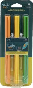 img 4 attached to Refill Blister Pack For 3Doodler Start - Garden Blend (75 Strands And Over 375 Ft. Of Extruded Plastic)