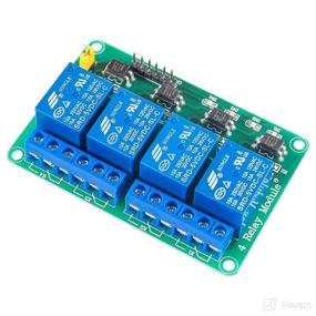 img 2 attached to 🔌 AEDIKO 2pcs Relay Module DC 5V 4 Channel Relay Board: Efficient and Reliable Control System