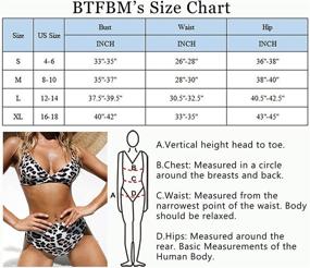 img 1 attached to 👙 BTFBM Adjustable Spaghetti Triangle Swimwear: Stylish Women's Clothing for Swimsuits & Cover Ups