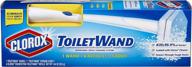 🚽 clorox toiletwand: ultimate toilet cleaning system with wand, caddy, and 6 refill heads логотип