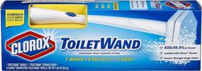 img 4 attached to 🚽 Clorox ToiletWand: Ultimate Toilet Cleaning System with Wand, Caddy, and 6 Refill Heads