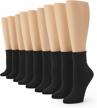 cotton women's basic cuff socks without any fuss logo