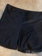img 1 attached to Flattering Plus Size Swim Shorts With Tummy Control And High Waisted Design For Women By Yilisha review by Curtis Sherman