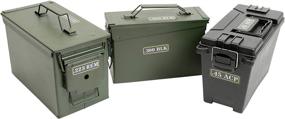 img 2 attached to Aolamegs Ammo Can Набор виниловых наклеек Наклейка Этикетка для банок Чехлы Boxes