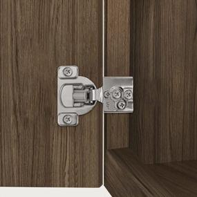 img 2 attached to Goldenwarm 15 Pack Cabinet Hinges Soft Close Cabinet Hinges Kitchen Cabinet Hinges Soft Close Hinges Door Hinges Brushed Nickel Hinges