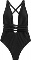 turn up the heat: sexy tie-knot one piece swimsuit for women by sweatyrocks logo