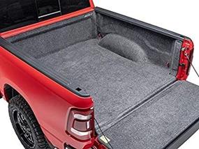 img 1 attached to BedRug Classic Bedliner BRC07LBK Charcoal Fits 2007 - 2018 Chevy Silverado/GMC Sierra 1500 8.2" Bed (Install Kit BRZSPRAYON Is Required If Installing Over Spray-In Liner)