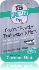 img 4 attached to Revolutionize Your Oral Hygiene with Dr. Ginger's Mouthwash Tablets 1.27