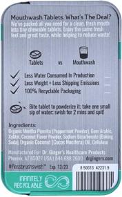 img 2 attached to Revolutionize Your Oral Hygiene with Dr. Ginger's Mouthwash Tablets 1.27