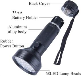 img 1 attached to UV Flashlight Ultraviolet Blacklight Eliminator