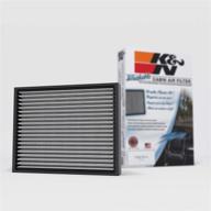 🌬️ enhanced cabin air filter: high-performance, clean airflow for select 2015-2019 ford/lincoln (f150, f150 raptor, f250, f350, f450, expedition, navigator), vf2049 logo