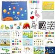 🧩 covtoy montessori toys for toddlers 1-3: busy book with 30 themes, ideal preschool activity book for 3+ year olds - educational toys for boys and girls, enhancing fine motor skills logo