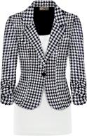 👩 women's casual office blazer jacket for stylish suiting & blazers - women's clothing logo
