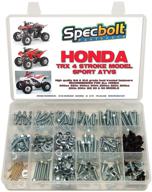 specbolt fasteners bolt kit (250pc): compatible with honda trx400ex trx250x, atc, trx 350x, 300ex, 300x, 250ex, 250x, 200sx, 200s, 200x, 125cc, 110cc, and trx90 models логотип