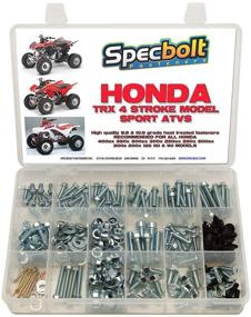 img 2 attached to Specbolt Fasteners Bolt Kit (250pc): Compatible with Honda TRX400EX TRX250X, ATC, TRX 350x, 300ex, 300x, 250ex, 250x, 200sx, 200s, 200x, 125cc, 110cc, and TRX90 Models