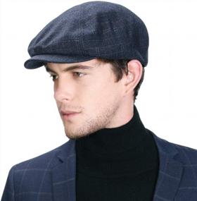 img 4 attached to Women'S Comhats Newsboy Cap - Classic Style And Comfort