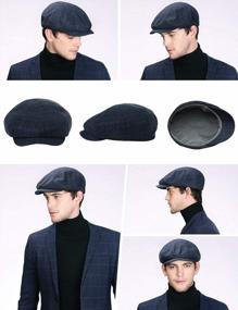 img 2 attached to Women'S Comhats Newsboy Cap - Classic Style And Comfort